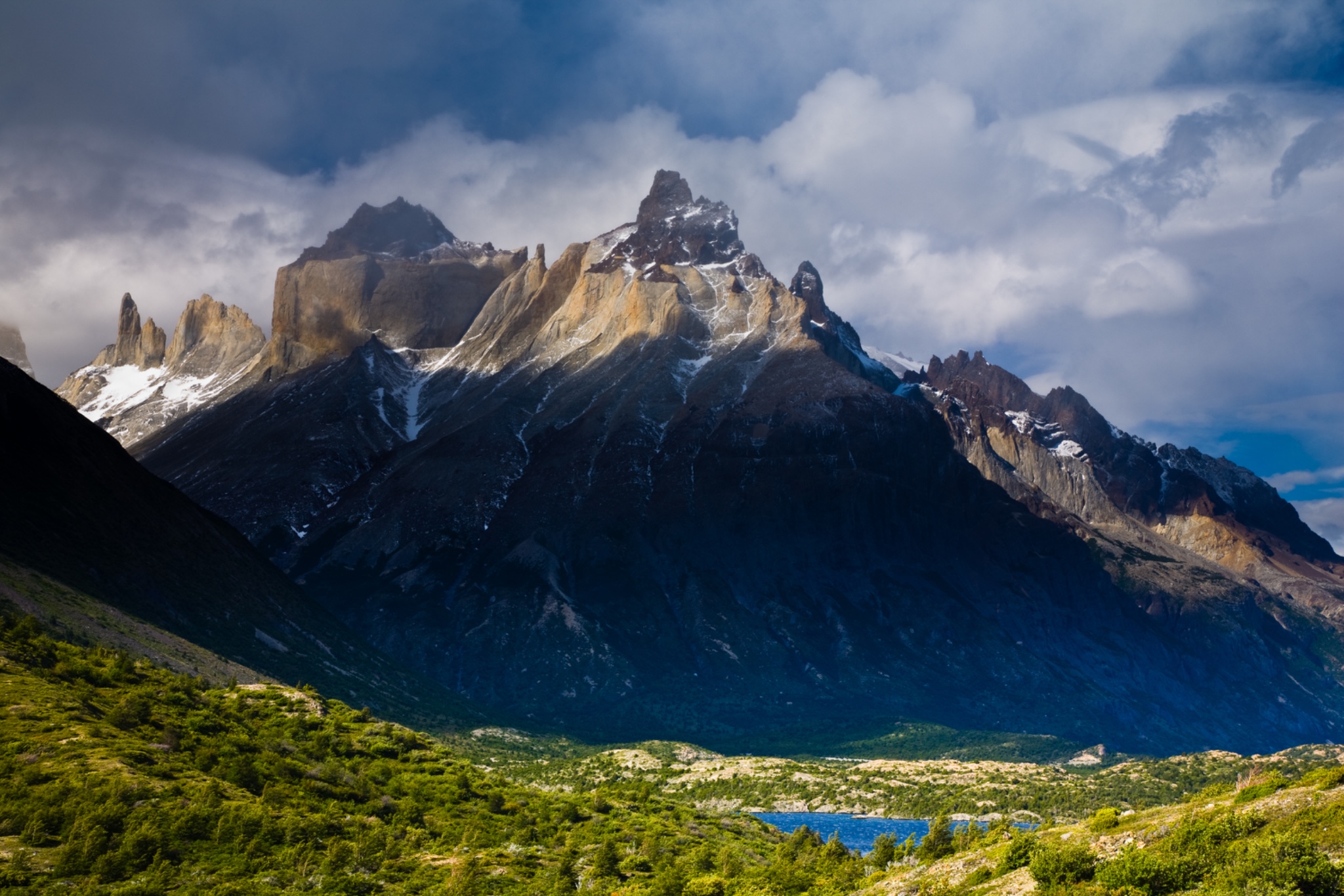 Chile, Southern Patagonia, Torres Del Paine National Park.