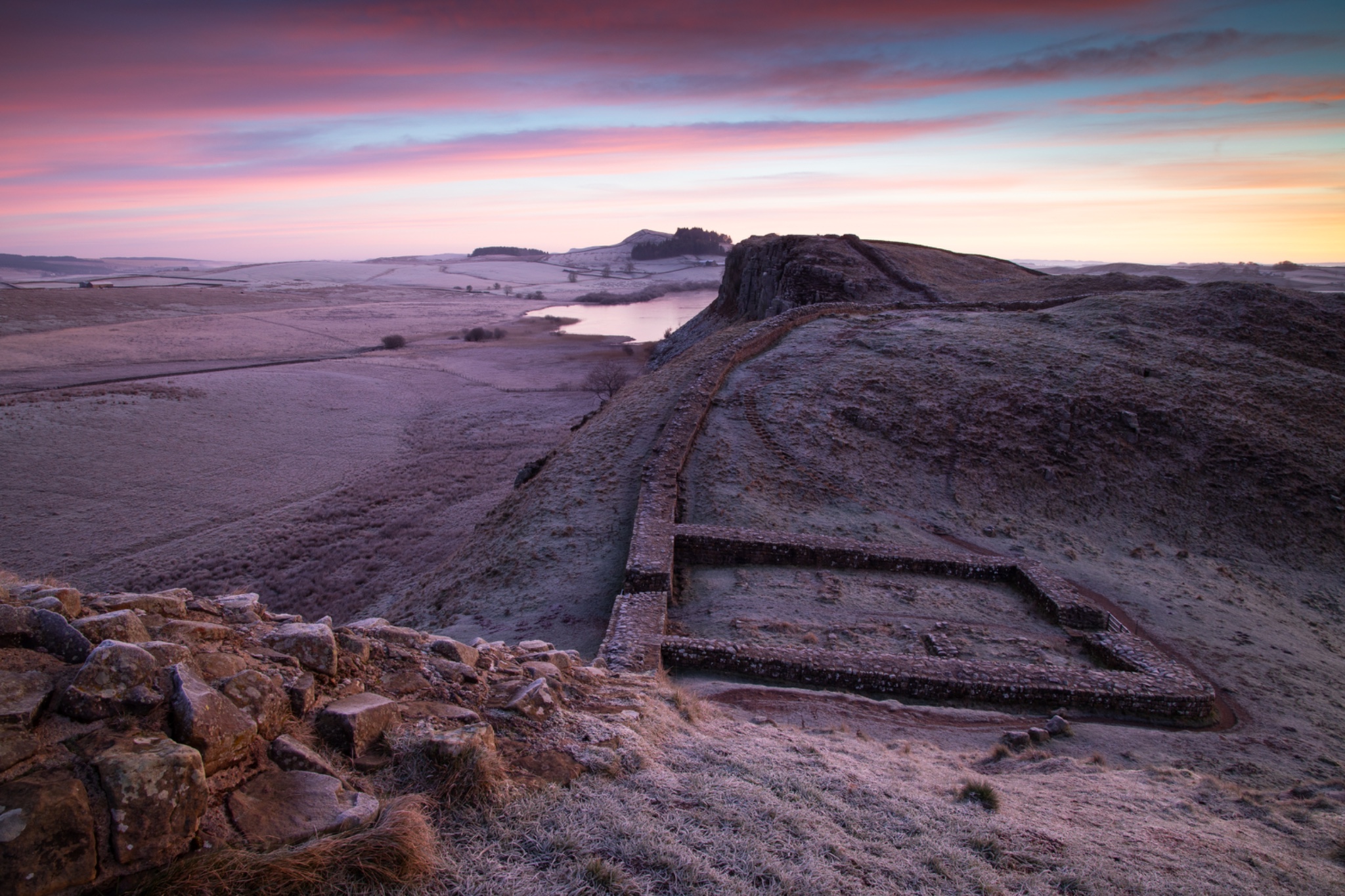 England, Northumberland,  Hadrian's Wall