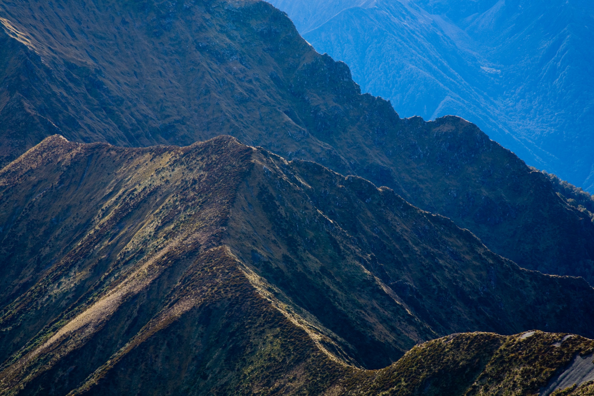 New Zealand, Southland, Fiordland National Park, Kepler Mountain