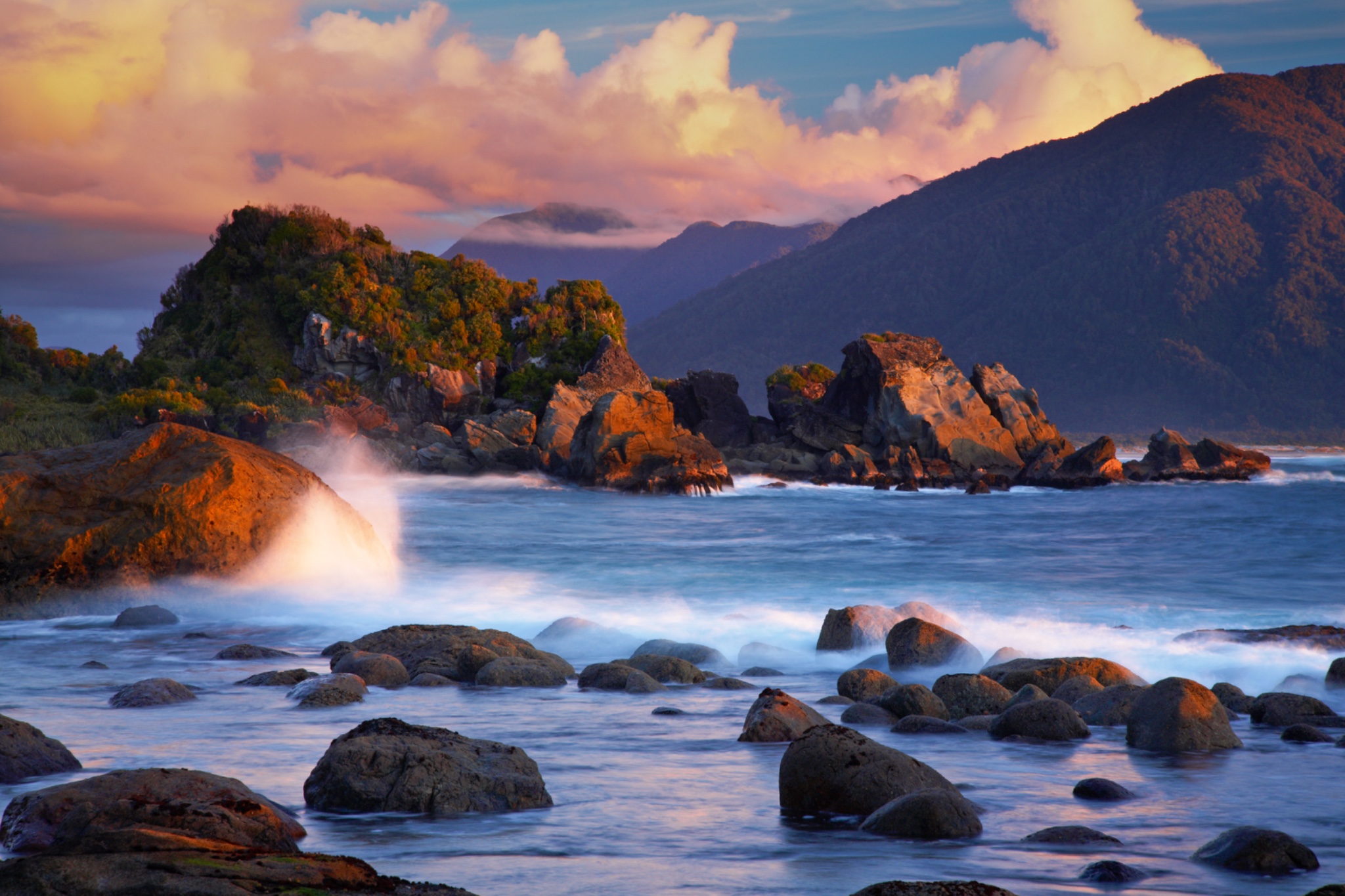 New Zealand, Southland, Fiordland National Park.