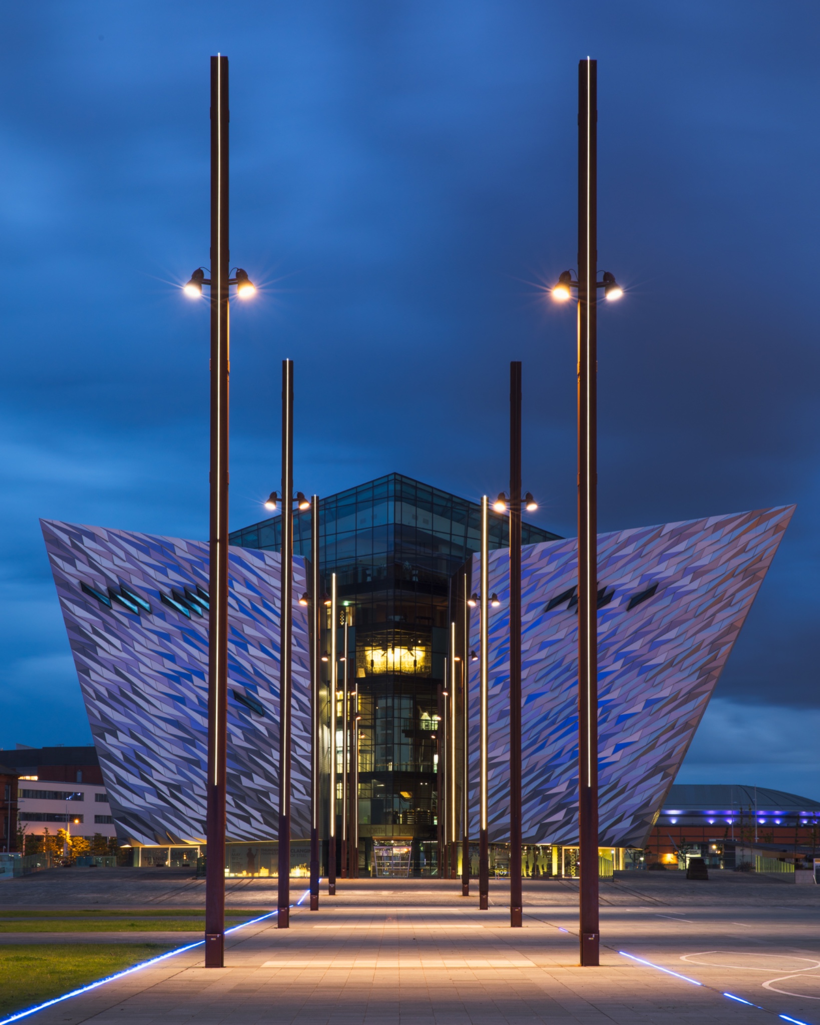 Northern Ireland, Belfast, Titanic Quarter.