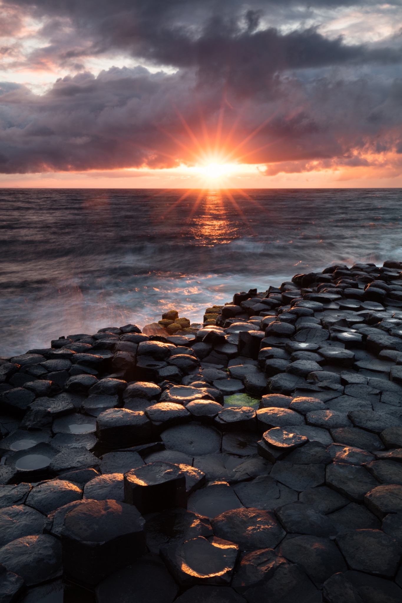 Northern Ireland, Country Antrim, Giant's Causeway.