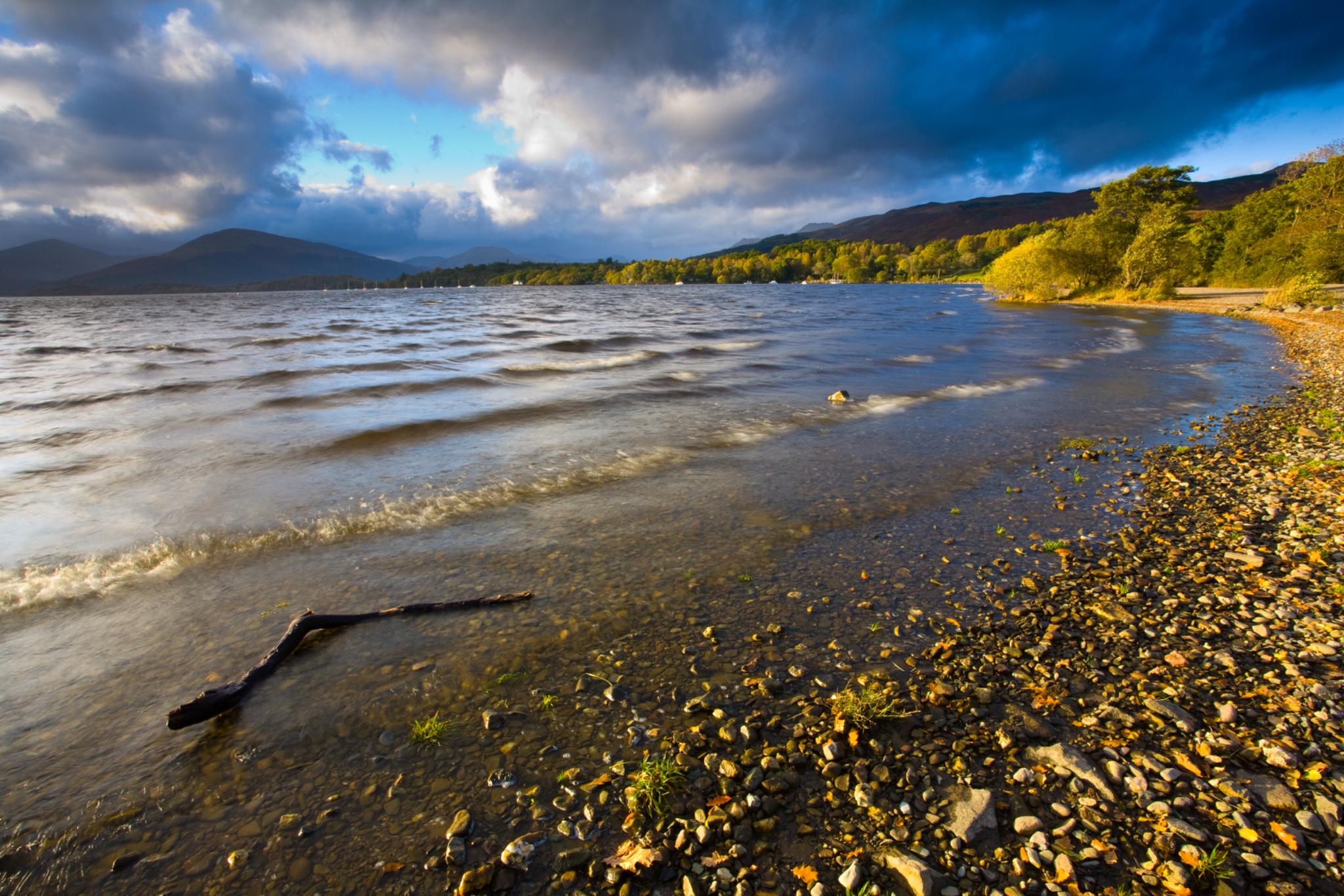 Scotland, Stirling, Loch Lomond and the Trossachs National Park.