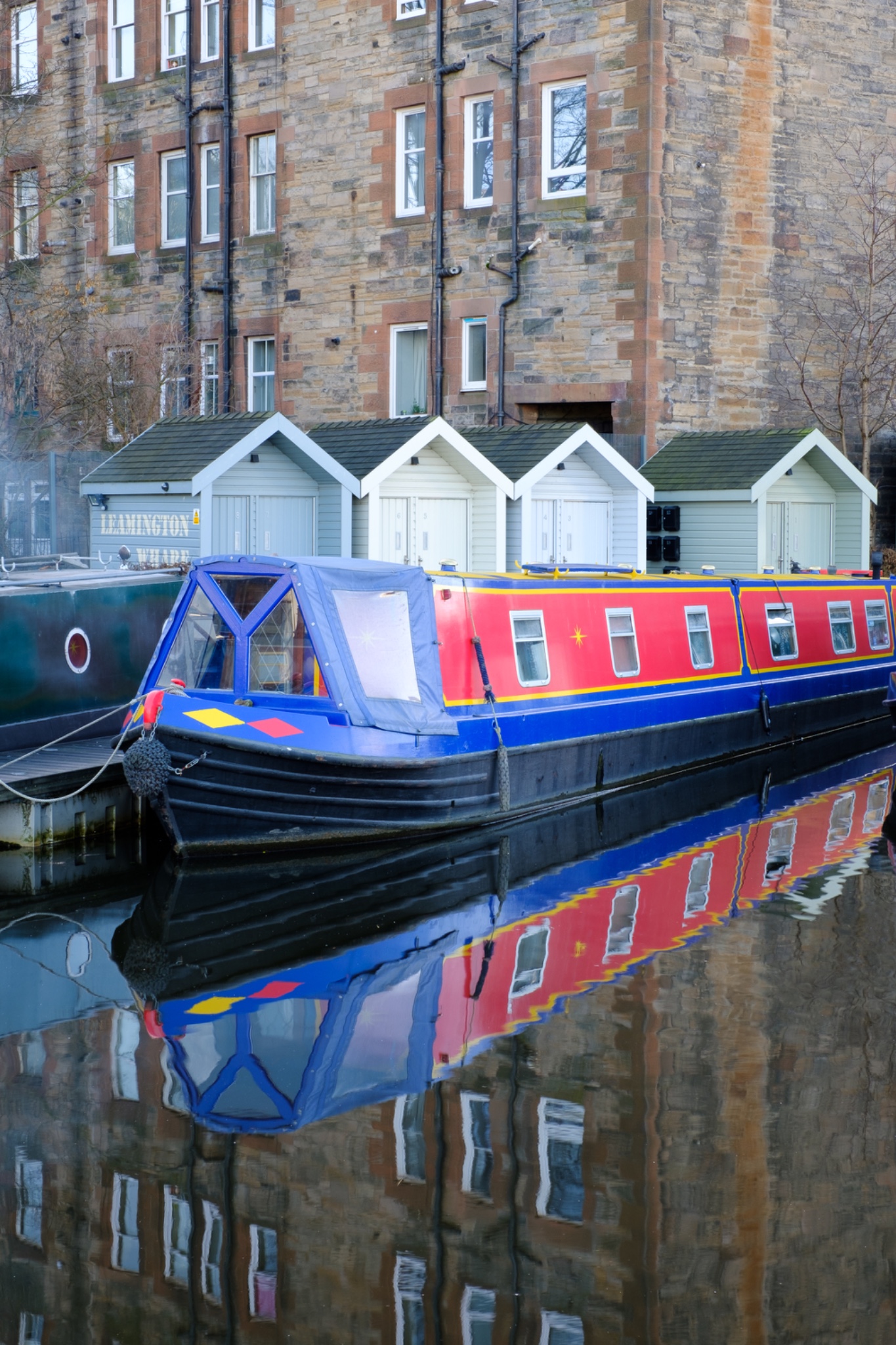 Scotland, Edinburgh, Union Canal.