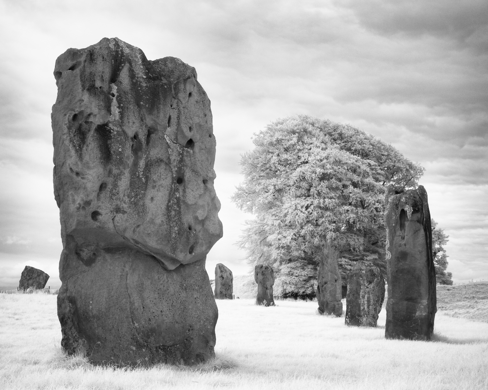 Avebury Stone Circle, Wiltshire, England.