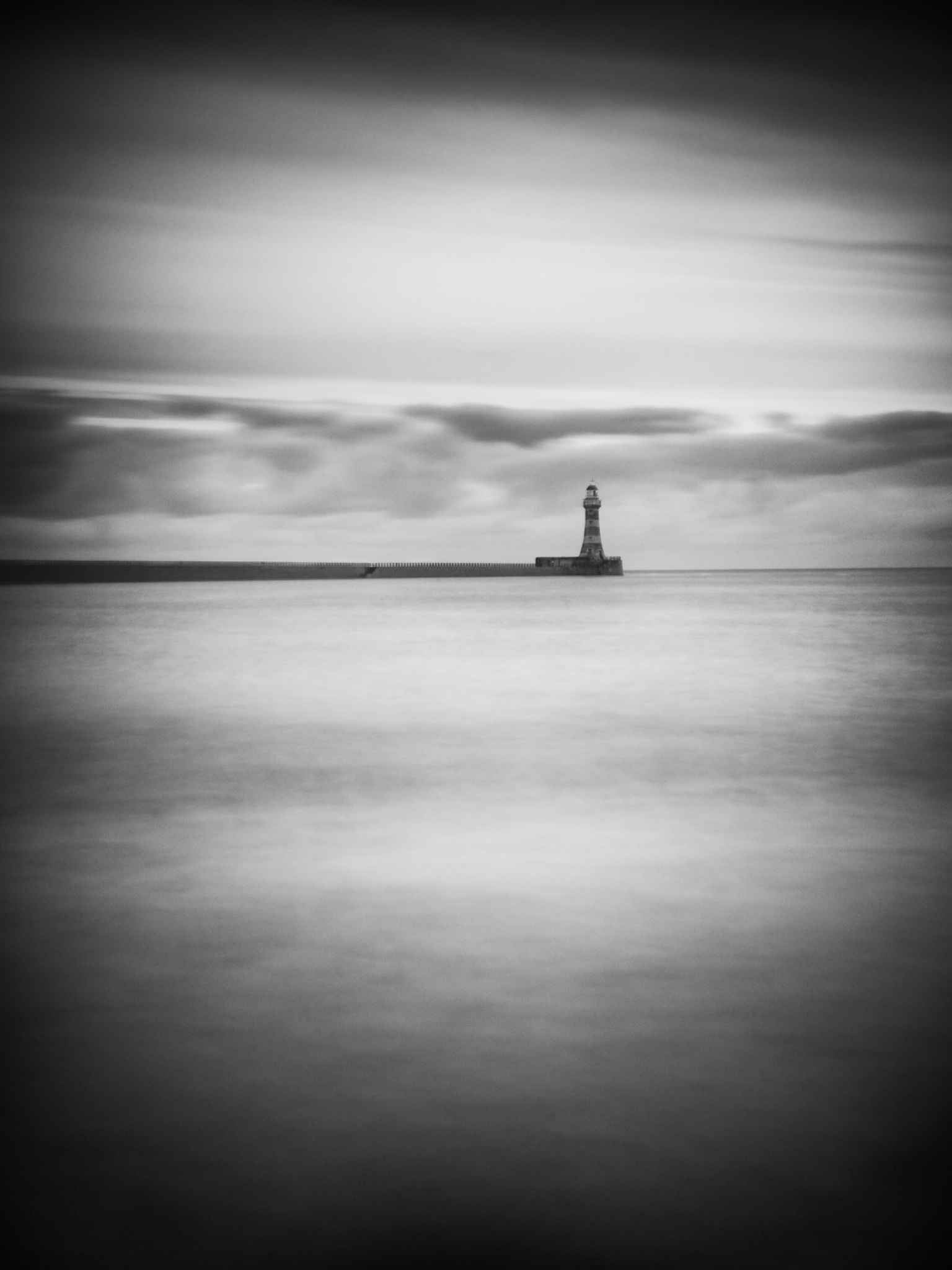 England, Tyne and Wear, Roker Pier.